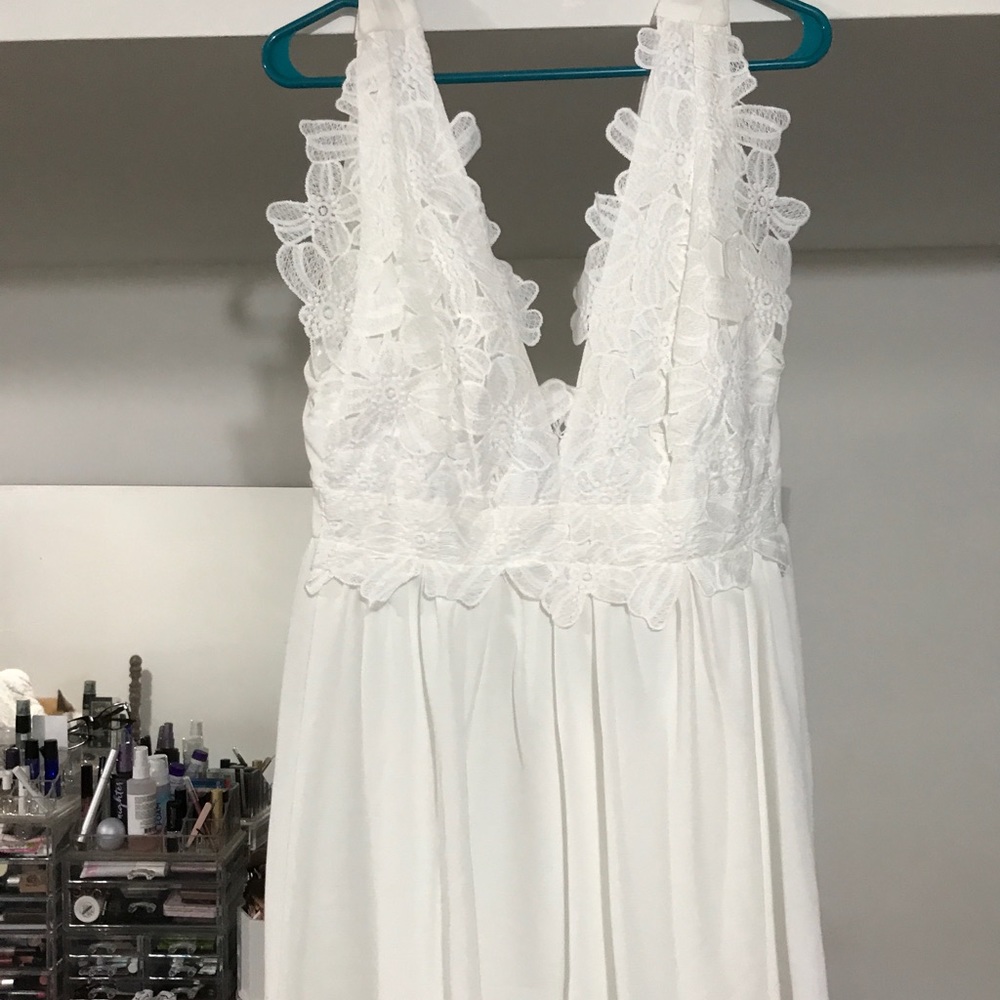 Floral top dress